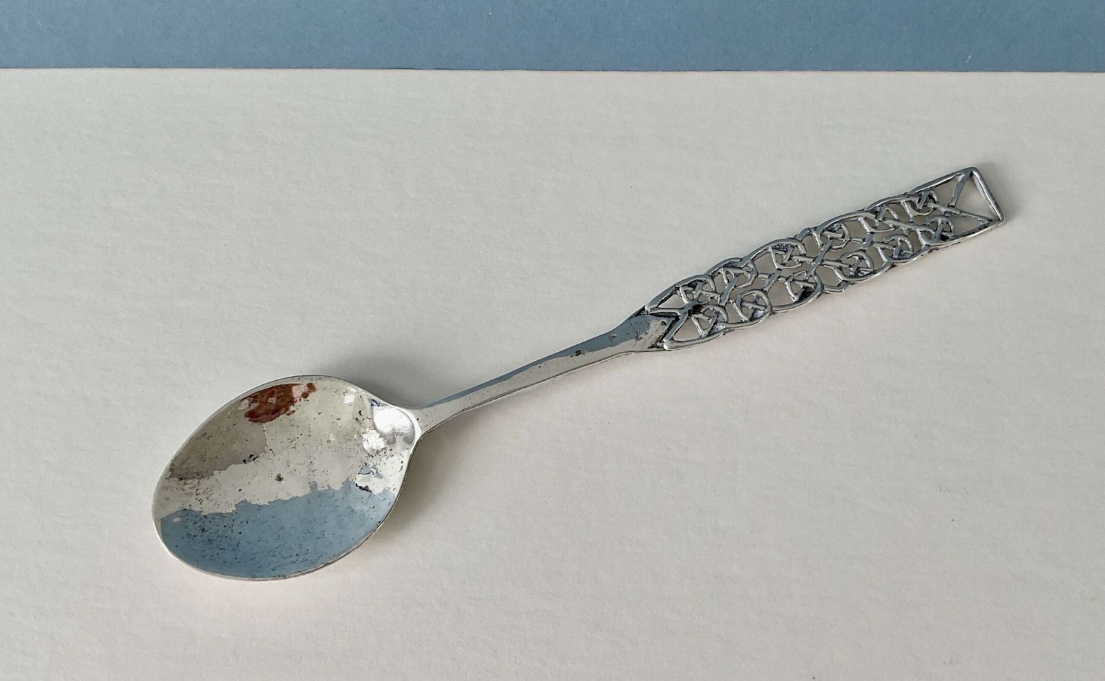 Antique Arts & Crafts Silver Spoon – Handcrafted Collectible - Image 2