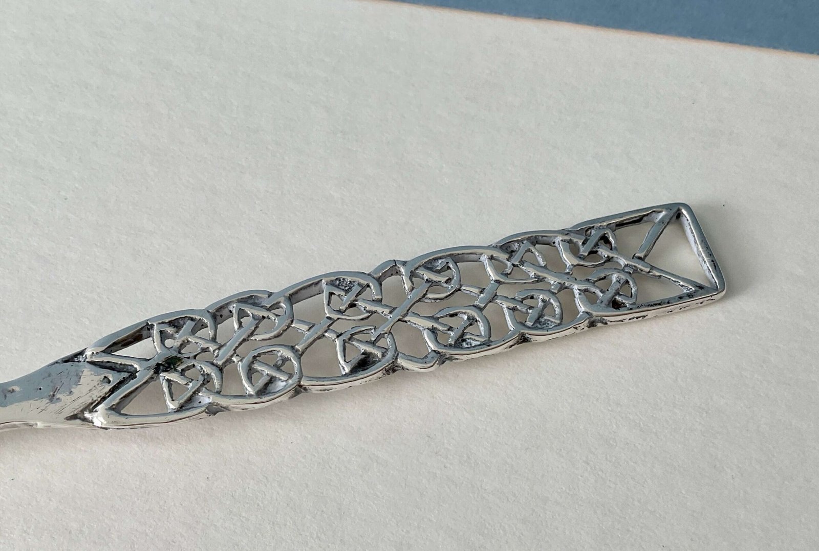 Antique Arts & Crafts Silver Spoon – Handcrafted Collectible - Image 3